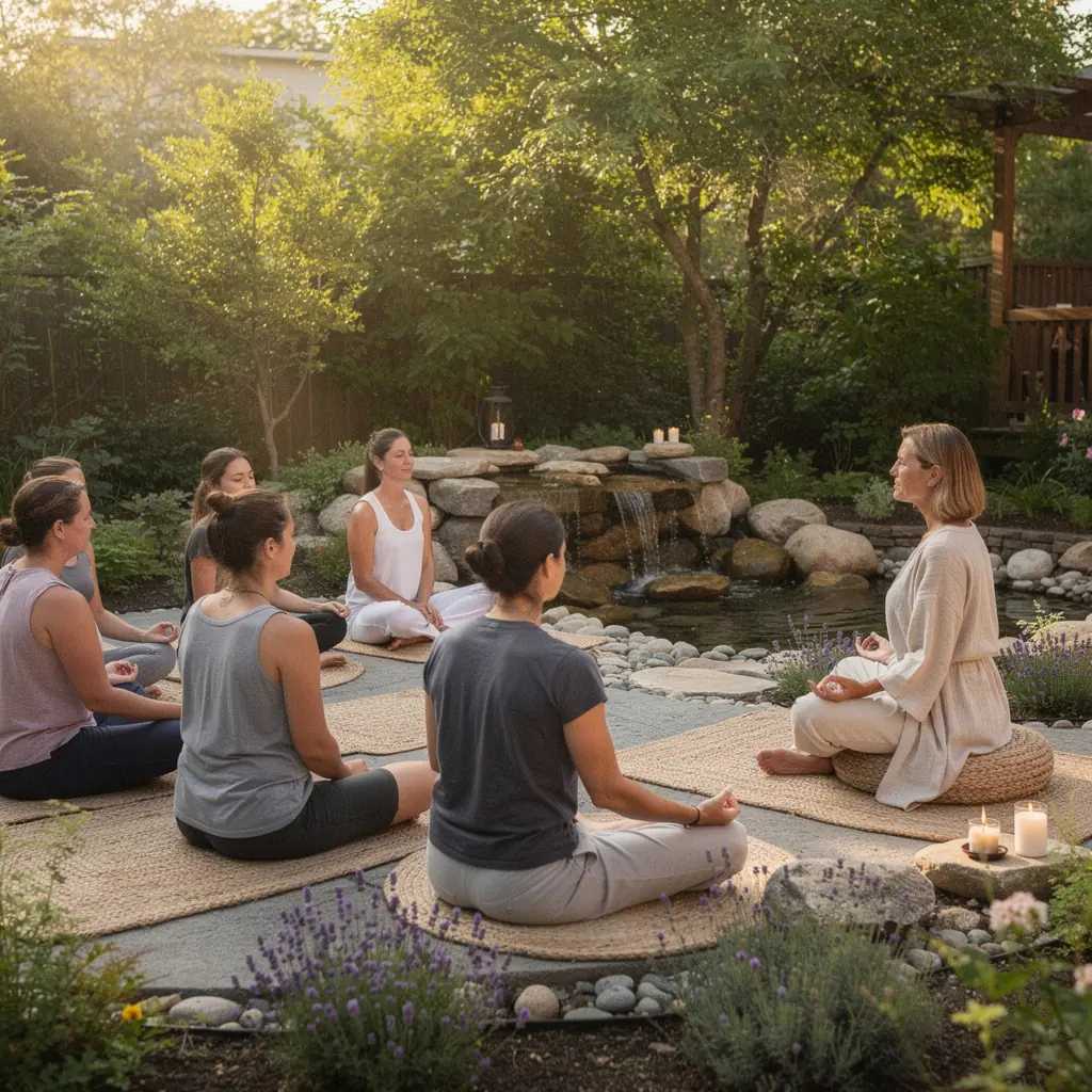 Dabīga masāža ar ārstniecības augiem un relaksējošu atmosfēru